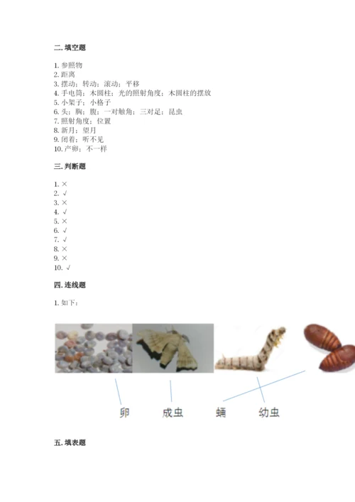 教科版科学三年级下册 期末测试卷精品（夺冠系列）.docx