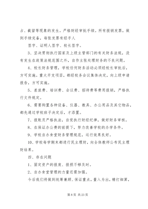 学校经费自查报告 (2).docx