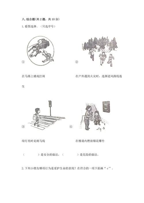 2022部编版三年级上册道德与法治期末测试卷含完整答案（必刷）.docx