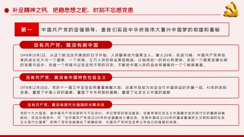听党话跟党走做新时代合格党员干部PPT