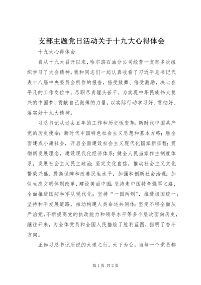支部主题党日活动关于十九大心得体会 (3).docx