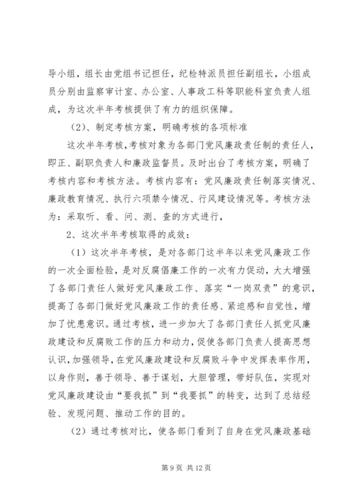 年终党风廉政建设工作报告.docx