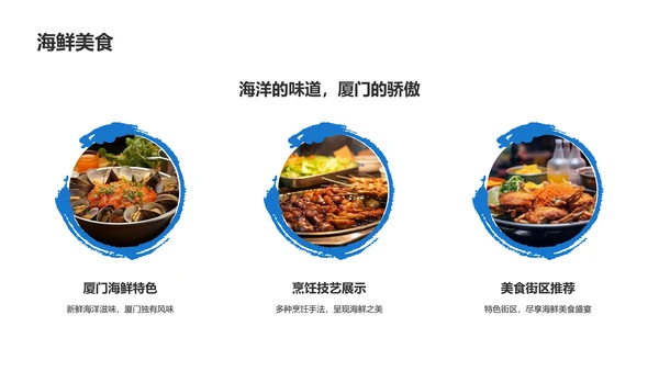 厦门印象城市旅游介绍PPT模板