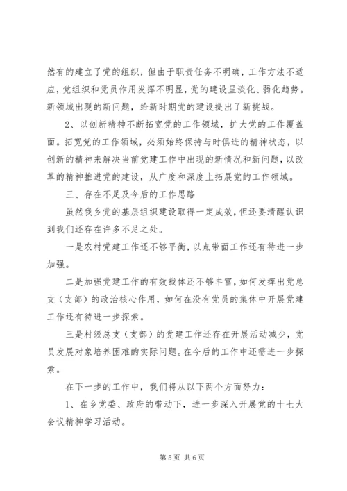 乡镇村级组织建设工作总结.docx