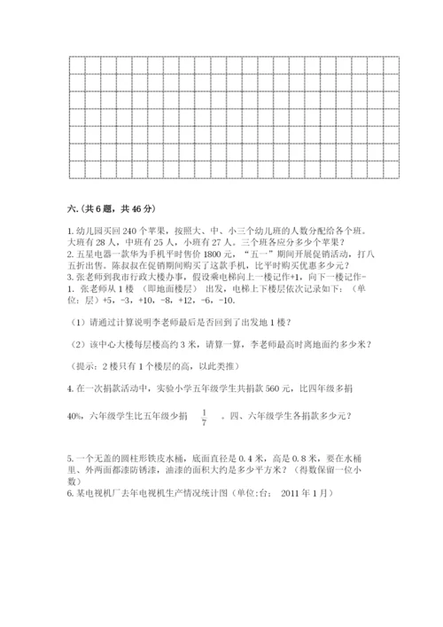 青岛版数学小升初模拟试卷【研优卷】.docx