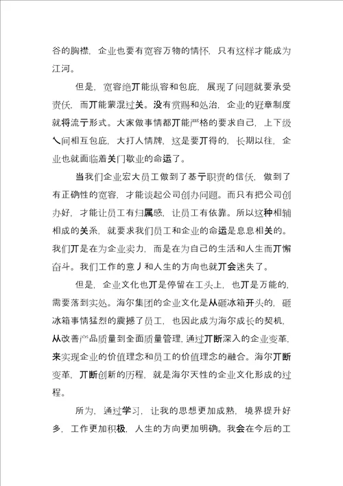 公司文化培训个人工作总结例文