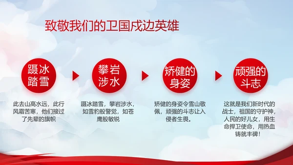 小学生强军梦强国梦部队军事动态PPT