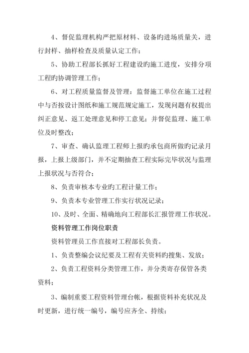 有限公司组织机构及岗位职责.docx