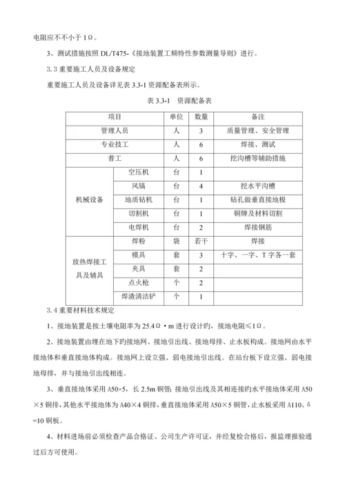 地铁站综合接地及杂散电流综合施工专题方案.docx