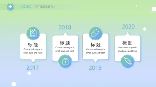 医疗年终工作总结新年计划PPT
