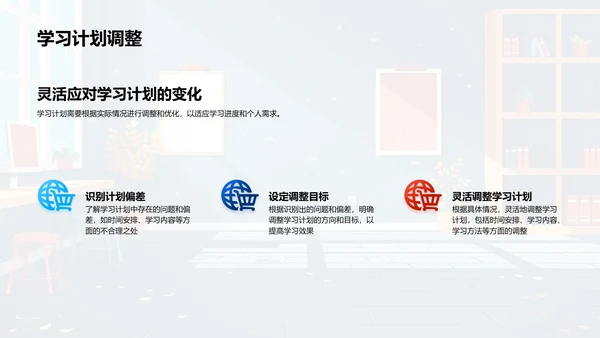 初一学习策略报告PPT模板
