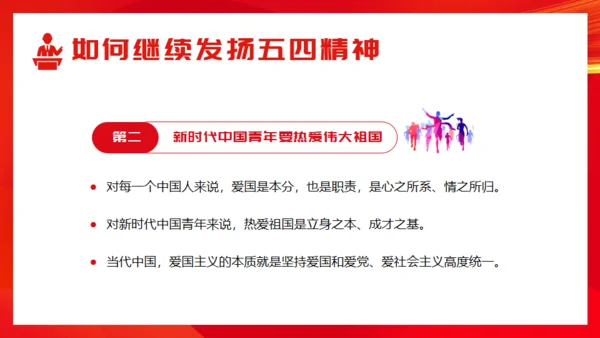 弘扬五四精神_五四青年节通用PPT模板