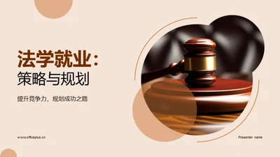 法学就业：策略与规划