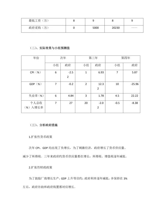 2023年经济学沙盘汽车A实验报告.docx