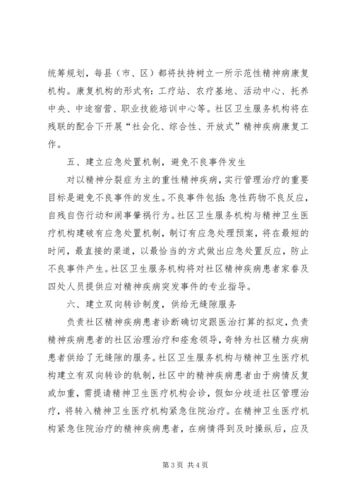 社区精神卫生服务计划.docx