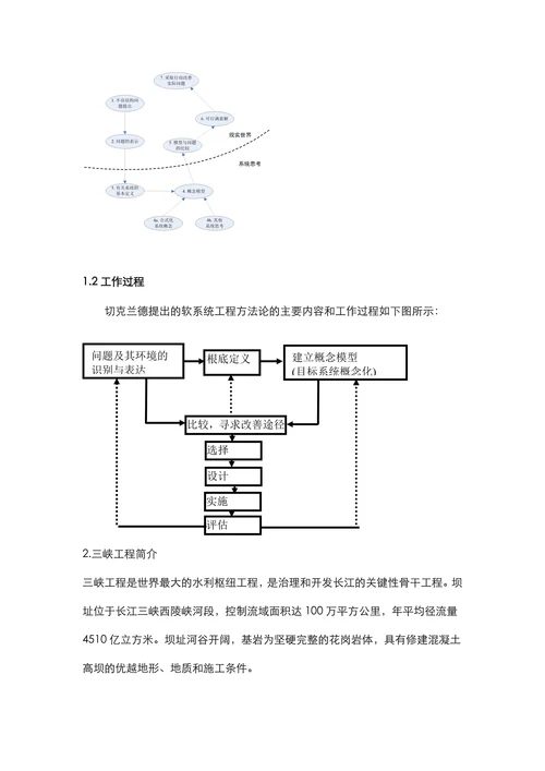 基于切克兰德方法论的三峡工程分析