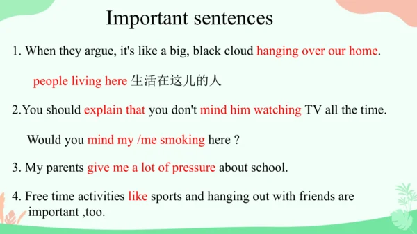 Unit 4 知识点重难点讲解 课件（人教版八下Unit 4 Why don’t you talk 
