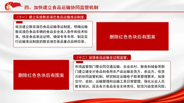 关于进一步强化食品安全全链条监管的意见全文学习PPT课件