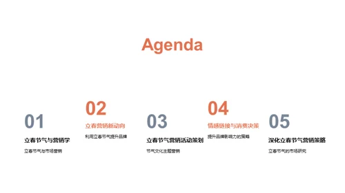 立春营销策略探索