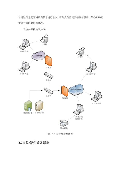 供水管网GIS平台基础管理系统专项说明书.docx