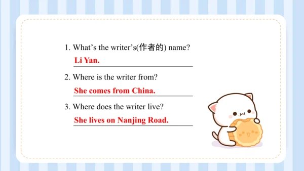 Unit 1  We have new friends Lesson 5- Lesson 6 课件(