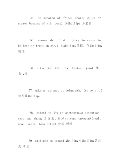 英语专八高频词汇及短语语法_1.docx