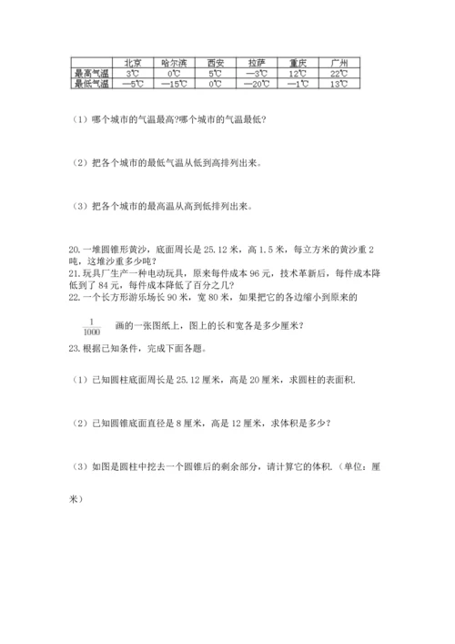 六年级小升初数学解决问题50道附答案【达标题】.docx