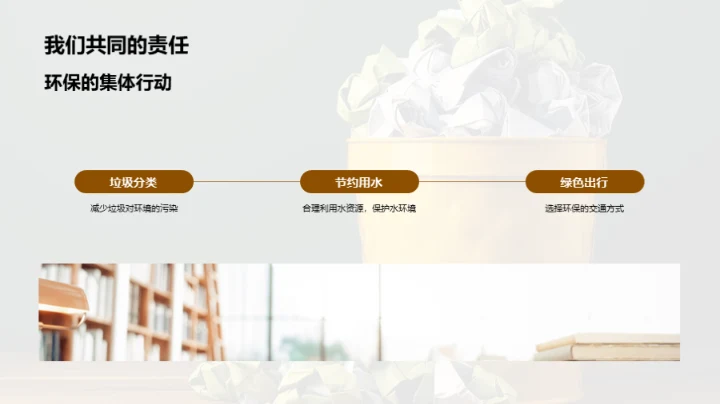 环保生活，责任所在