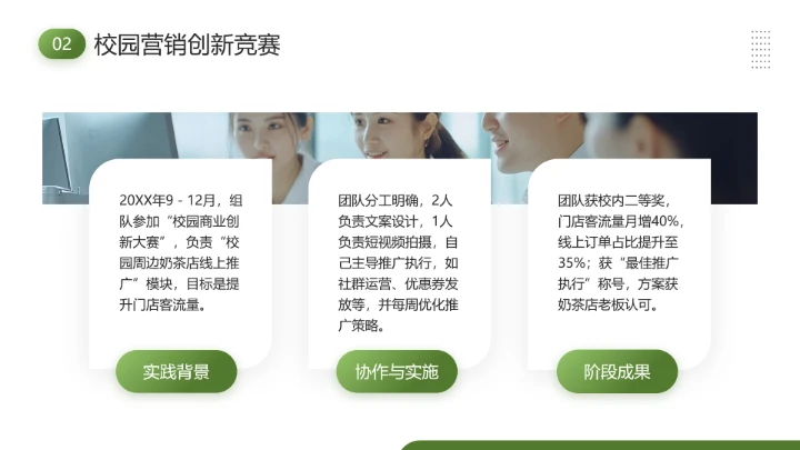 通用版大学生职业生涯发展展示职业生涯规划（市场营销方向）PPT