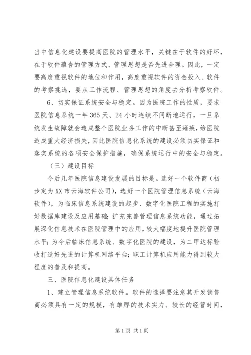 医院信息化建设年工作计划.docx