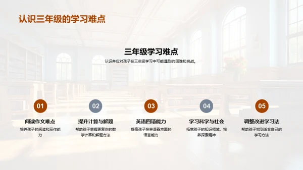 三年级学习之旅