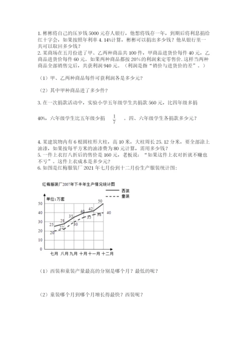 四川省【小升初】2023年小升初数学试卷1套.docx