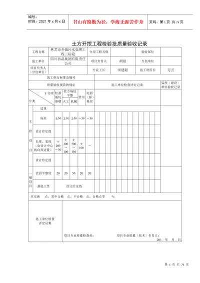 工程检验批质量验收记录(住房).docx