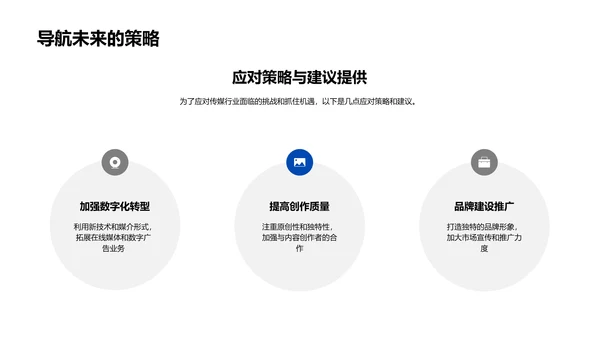 媒体月报PPT模板