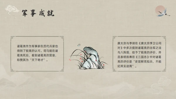 三国志诸葛亮孔明介绍通用PPT模板