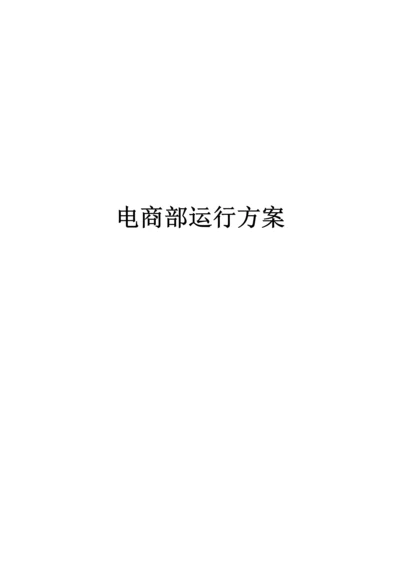 电商部运营方案.docx