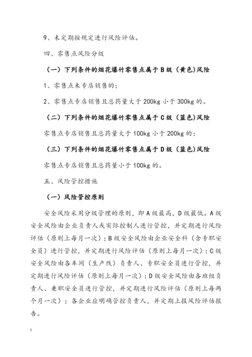 烟花爆竹企业安全风险辩识分级管控标准.docx