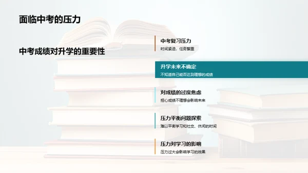 压力下的初三生活