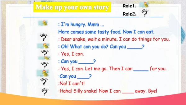 Unit 4 What can you do?  C  Story time 课件(共28张PPT）