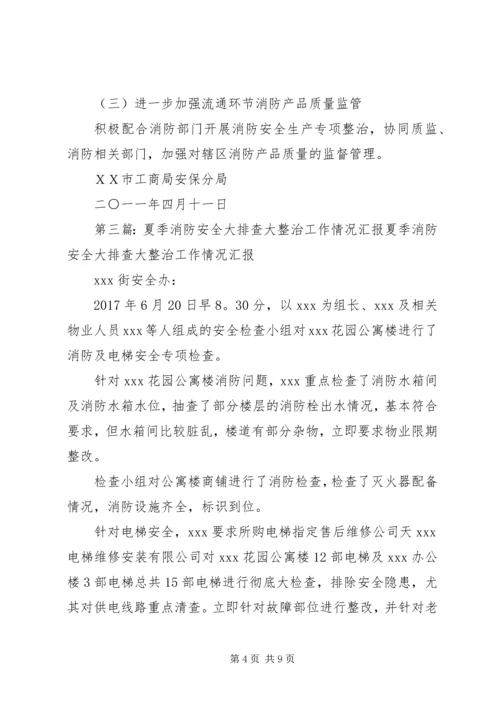 园林局消防安全排查整治情况汇报.docx