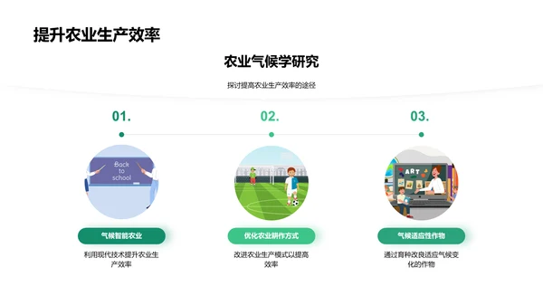 农业气候学教学PPT模板