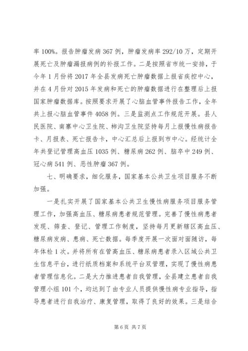 XX年慢性病综合防控工作总结报告.docx