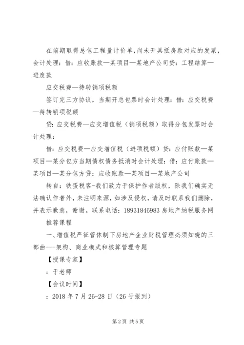 以房抵债相关法律实务问题的分析与思考精编.docx