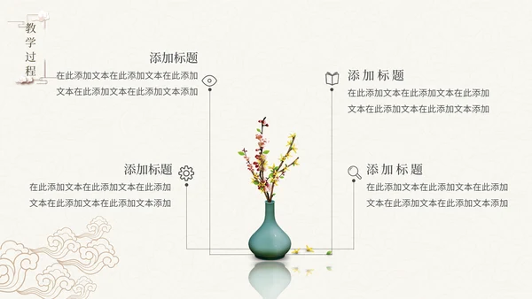 《故都的秋》中国风高中语文课件通用PPT模板