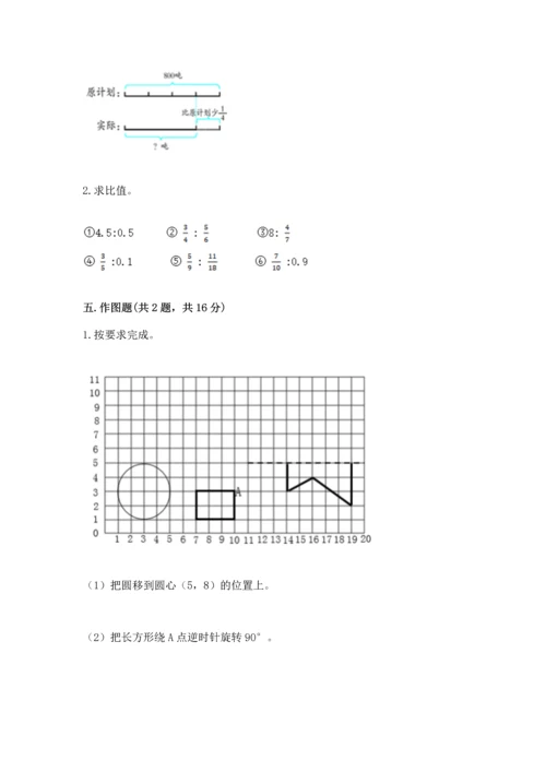 人教版六年级上册数学期末检测卷（夺分金卷）.docx