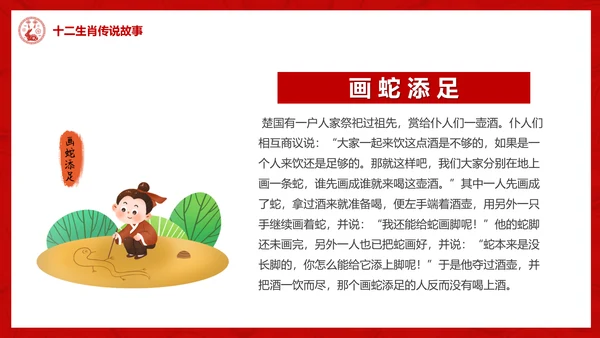 十二生肖介绍ppt模版