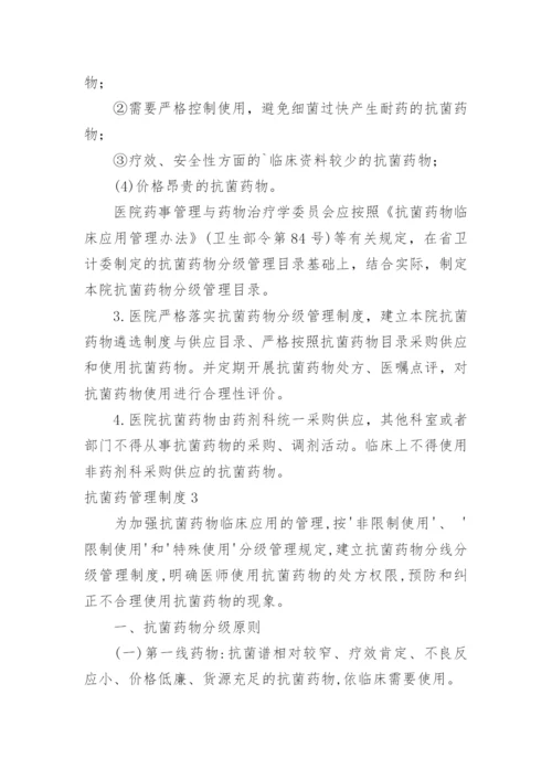 抗菌药管理制度.docx