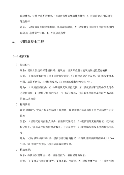 优质建筑关键工程质量通病问题整改专题方案.docx