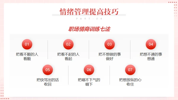 心态及情绪管理通用PPT模板