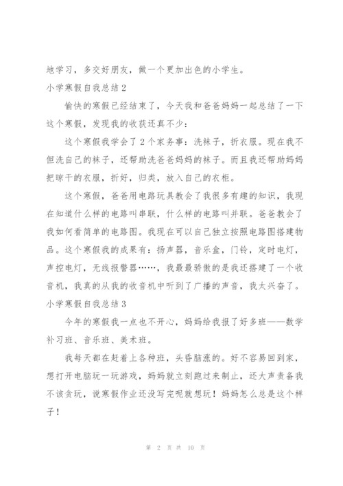 小学寒假自我总结.docx